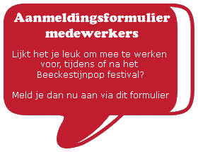 Aanmeldingsformulier medewerkers